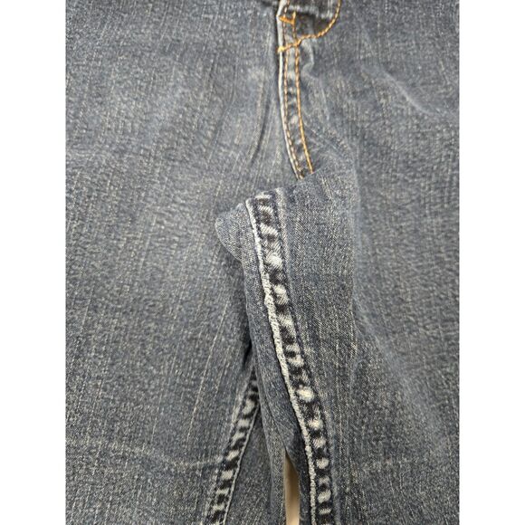 Levi's Strauss Mid-Rise Signature Jeans Misses Women 8 Blue Straight Leg - Picture 8 of 8